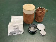 Vintage Zeiss Ikon Stuttgart Teleskop 1.7x Lens Germany with Leather Pouch & Box