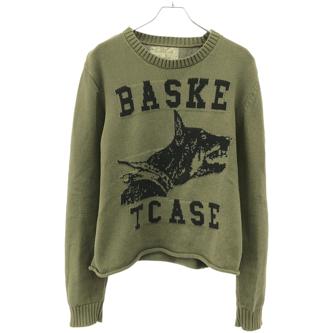 BASKETCASE RAW COLLEGE KNIT HOODIE（BASKETCASE GALLERY Raw