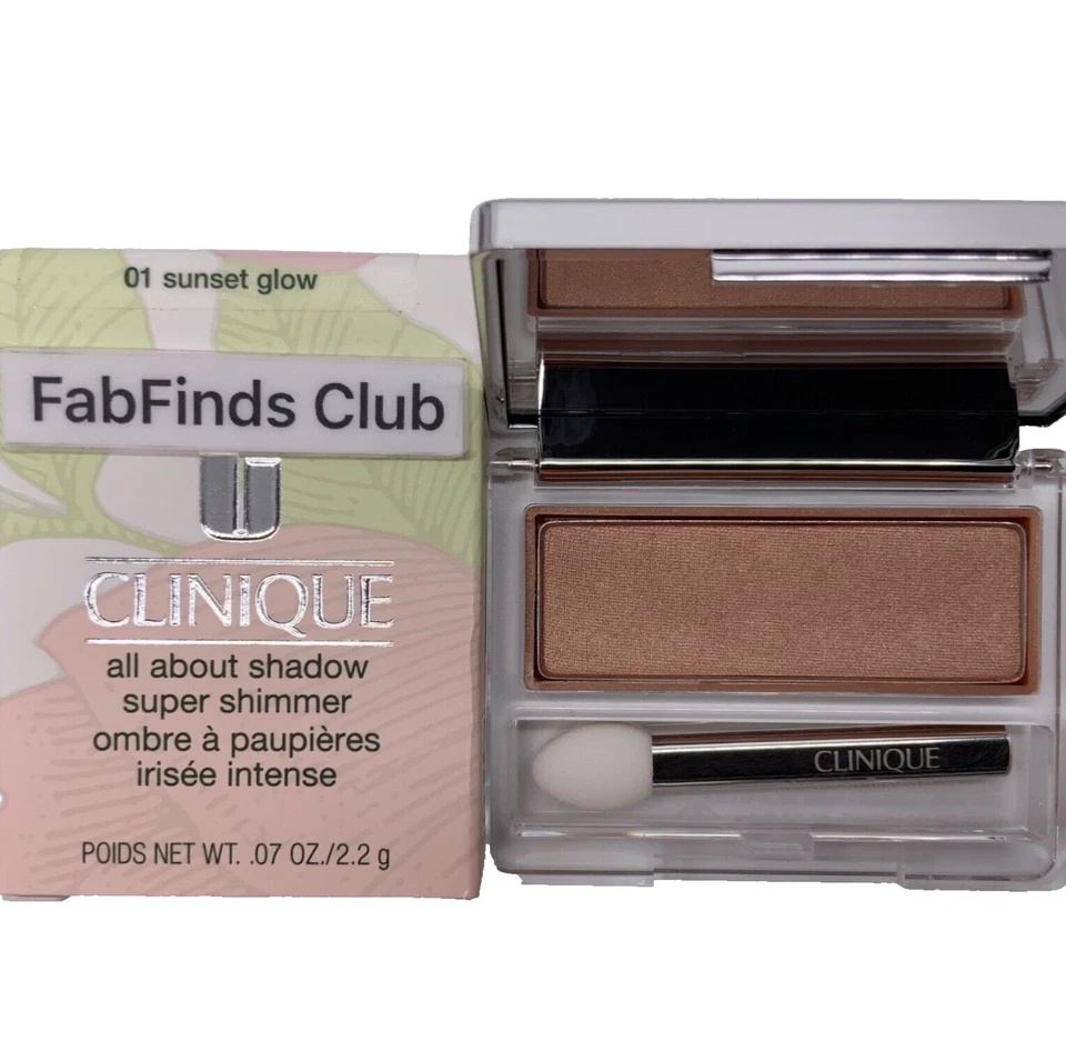 Clinique All About Shadow Super Shimmer 01 Sunset Glow Foto 2 de 4