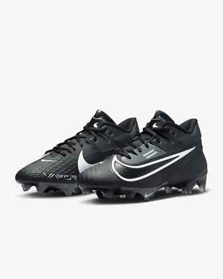 Nike Vapor Edge Elite 360 2 Football Cleats Men's Size 10 Black