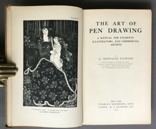 G. Montague Ellwood The Art of Pen Drawing Charles Scribner’s Sons 1927 - Picture 2 of 12