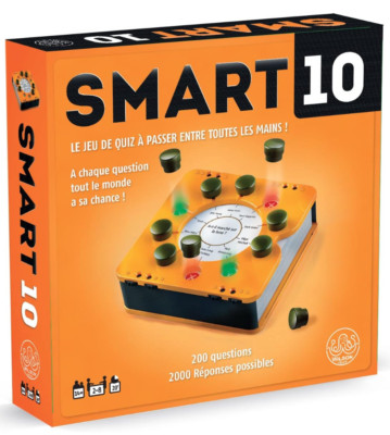 Smart 10 Wilson Jeux Gesellschaftsspiel Quiz Klassische FRANZÖSISCHE Version