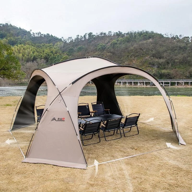 Large Dome Camping Tent Water/Windproof UV Protection for Hiking Beach Outdoor