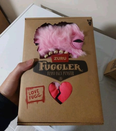 Fuggler Valentine's Day LOVE FUGG Pink Funny Ugly Monster ZURU - NEW - Pink