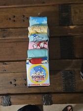 6 Pairs Of Sonic Socks