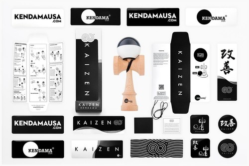 Kaizen Half Split - JET Shape - Black & White - Bild 3 von 6