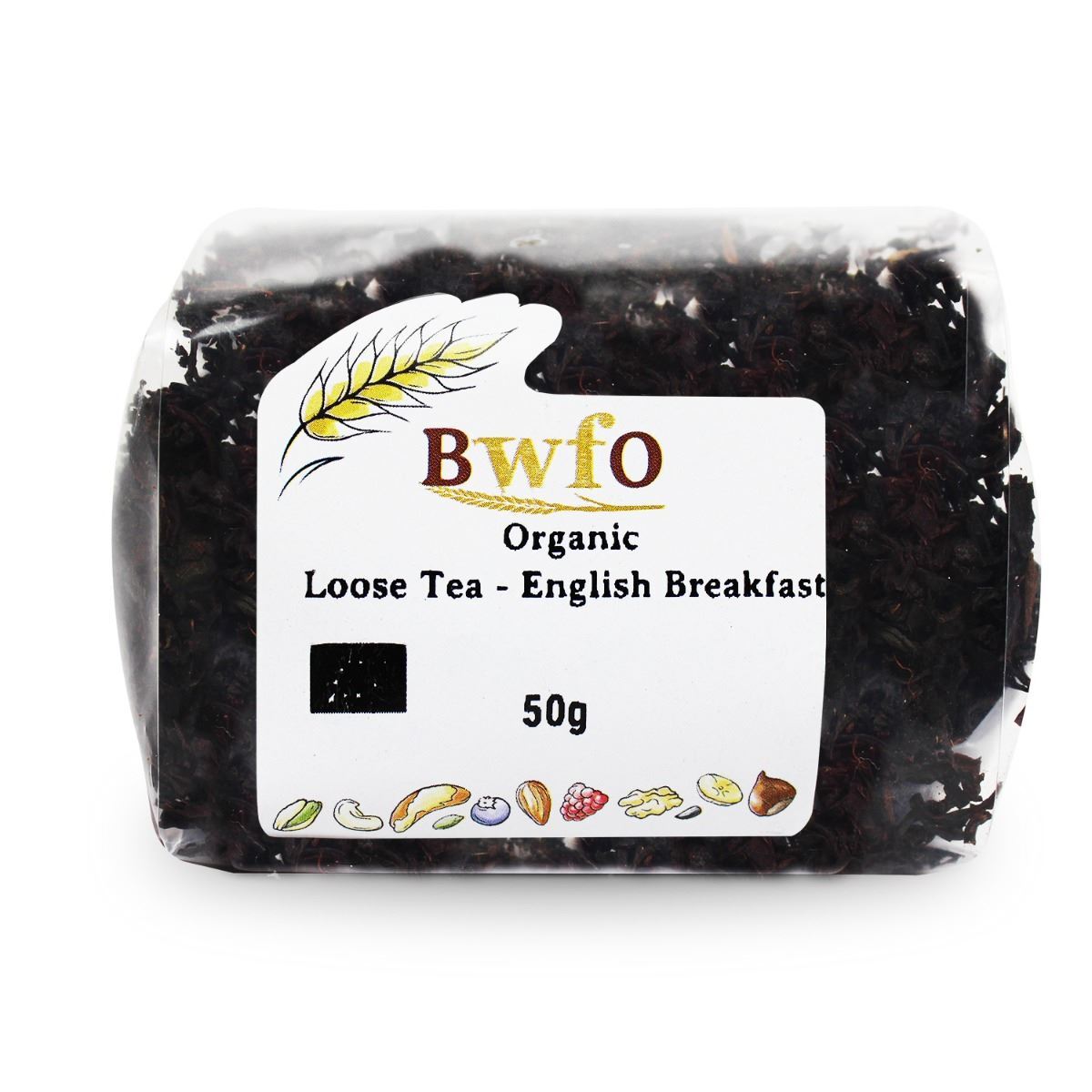 Loose Tea - Organic English Breakfast 50g | BWFO | Free UK Mainland P&P