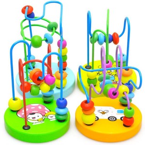 Baby-Kids-Wooden-Around-Beads-Interactive-Early-Educational-Toys-Child-Gifts