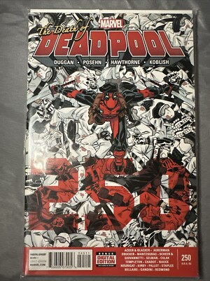 Deadpool #45 250th Issue 1st Print Death of Deadpool 