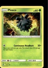 Pokemon Pineco 15/214 Lost Thunder Non Holo Common 2 Card Lot