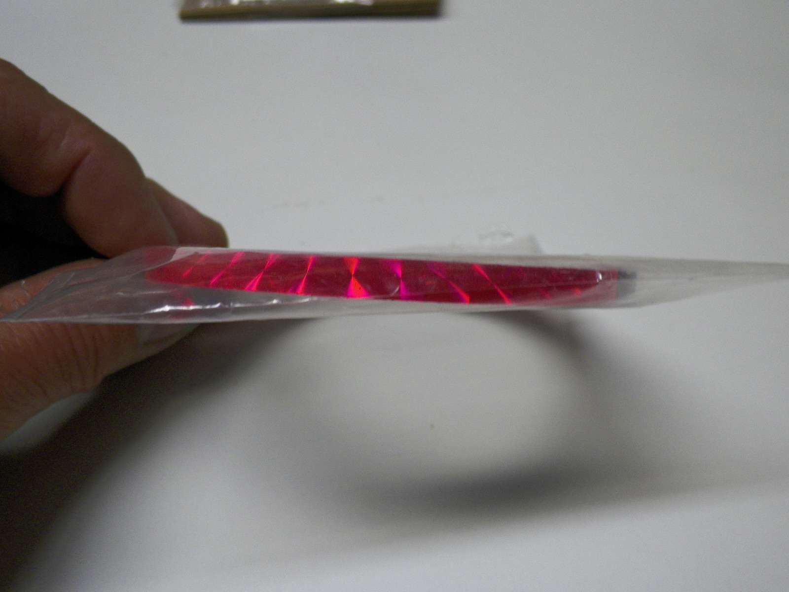 Decorative vinyl tape 1/4"x25' florescent pink prism eBay