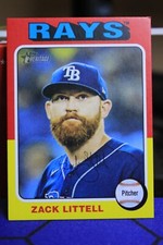 2024 Topps Heritage High Number Zack Littell SHORT PRINT (#713) MINI!