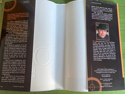 C. J. Box Out Of Range Joe Pickett Series Hardcover DJ Like New 2005 - Foto 9 di 10