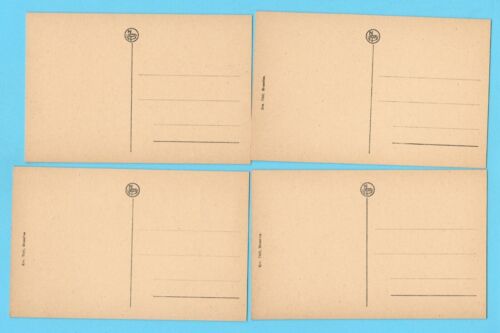 Belgium BRUXELLES LOT OF 7 VINTAGE POSTCARD 2661 - Picture 3 of 4