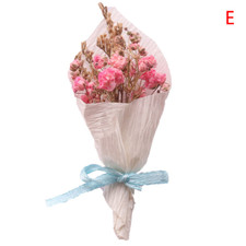 2PC 1:12 Miniature Dry Bouquet Flower Gift Scene Bouquet Dollhouse Decoration