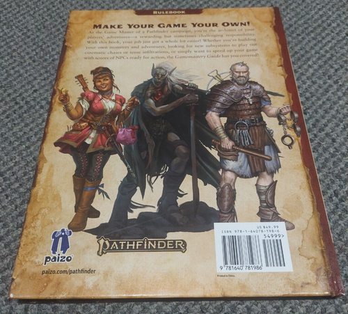 Pathfinder GameMastery Guide Second Edition - New Paizo Roleplaying PZO2103 - HC - Picture 3 of 5