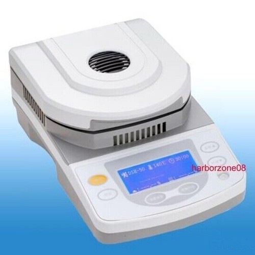Halogen Heating Lab Moisture Analyzer FOR Grain Straw food mineral Accuracy:5mg