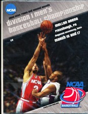 2002 NCAA Basketball Championship Program First & second round bk1