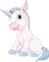 Aufkleber Magisches Baby Einhorn Autoaufkleber 9 X 11 Cm Sticker Konturschnitt