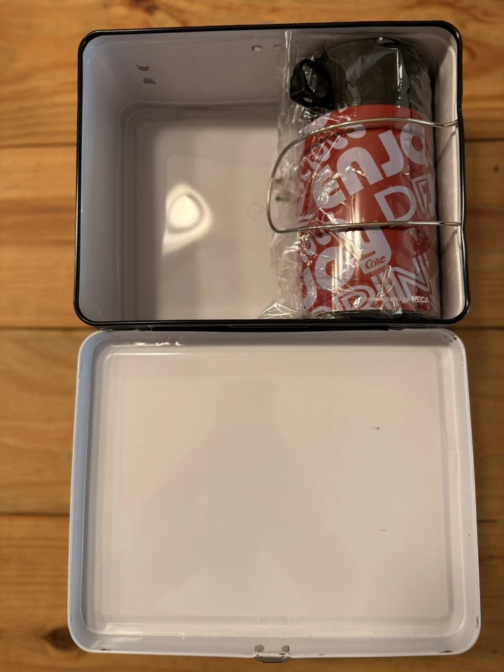 Deliciosa lonchera de Coca-Cola con contenedor de bebidas de 12 oz NECA contenedor de bebidas nuevo Foto 2 de 4