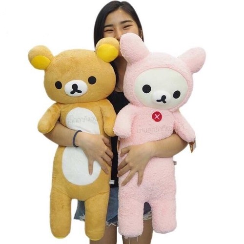 29 Zoll Original Korilakkuma San-X Plüsch Umarmung Langes Kissen Kissen Stofftier Puppe Spielzeug - Bild 8 von 11