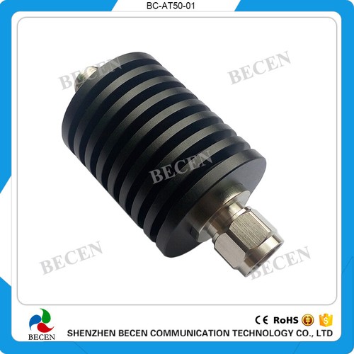 rf Coaxial 50W N 40dB Attenuator Plug male to Jack female 50 Watt DC-3Ghz 50ohm - Picture 6 of 7