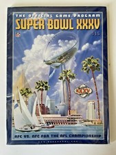 Super Bowl XXXV Official Game Program Baltimore Ravens Vs New York Giants NEW 