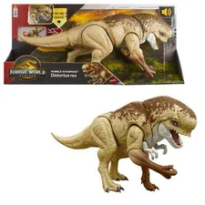 Jurassic World Rebirth Distortus Rex Rumble'n Rampage 22” 🆕