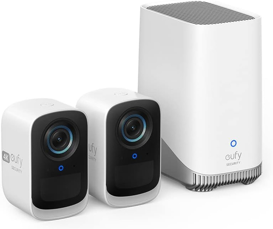 Caméra wifi 4K extérieure sans fil Eufycam S300 anti intrusion