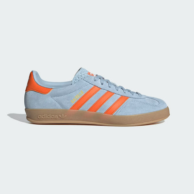 Adidas Originals Gazelle Damen-Turnschuhe Indoor blau/orange JH5405 UVP 159,99 £