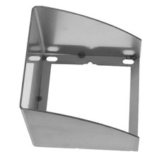 Stainless Steel Waterproof Socket Cover Durable Wall Protector Silver