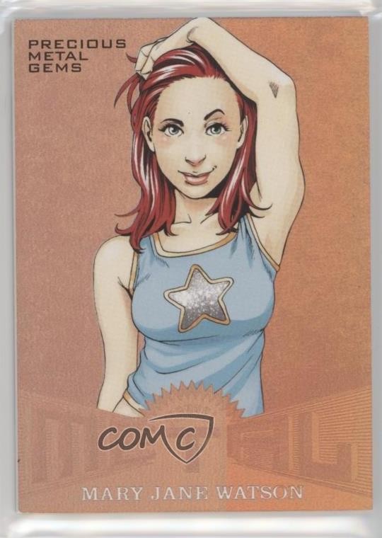2017 Fleer Ultra Marvel Spider-Man Metal PMG Bronze /199 Mary Jane Parker 12wa
