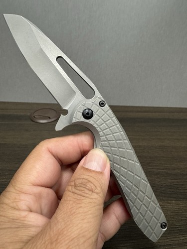Gavko Midtech Mako Midtech Titanium USA Knife Folder 154CM Blade - Picture 12 of 13