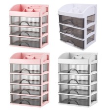 Gabinete con cajón multicapa fácil de usar para organización de escritorio de hogar y oficina
