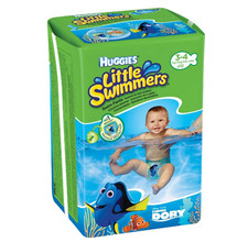 Huggies Diapers Little Swimmers Swim Pants Size 3-4 (7-15kg) 12 Pack 0.75 per nappy