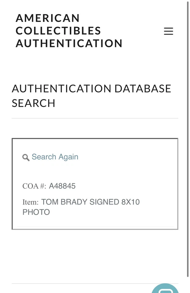 Foto firmada por Tom Brady #12 autografiada 8x10 NE Patriots QB leyenda certificado de autenticidad holograma Foto 3 de 4