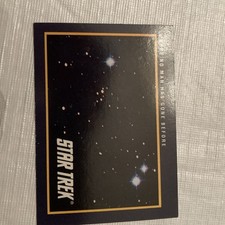 Impel Star Trek 25th Anniversary #1 Where No Man Has Gone Before Non-Sport Card