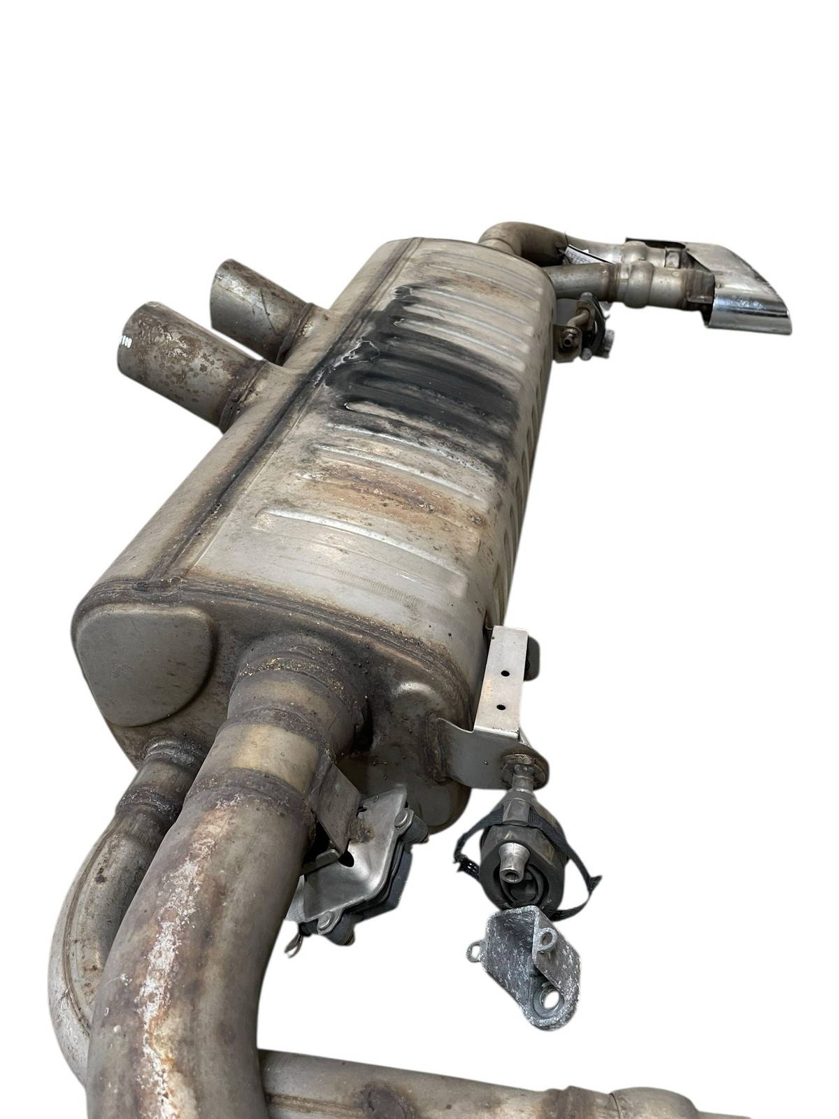 2015-2020 BENTLEY BENTAYGA OEM 6.0L Rear Muffler Exhaust Silencer Pipe w/ Tips