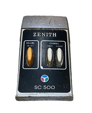 Vintage Zenith Space Commander 500 Color TV Remote/Clicker 3 Buttons READ