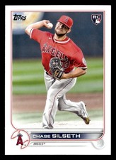 Chase Silseth 2022 Topps #US192 Los Angeles Angels ROOKIE Buy10get5FREE