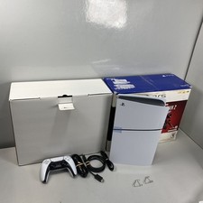 Sony - PlayStation 5 Slim Console Disc Edition - White