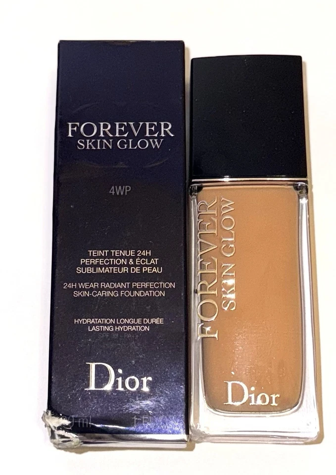 Dior Forever Skin Glow 24H Wear Skin Caring Foundation 30ml 4WP Warm Peach Glow - Bild 3 von 4