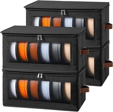 Filament Storage Box - 4 Pack 3D Printer Filament Storage Containers with Desicc