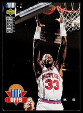 1994-95 Collector's Choice French #183 Patrick Ewing Gold Signature