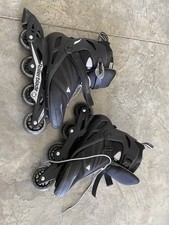 Rollerblade Zetrablade Inline Skates Mens 12 US Gray Black With Tags