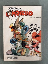 RACCOLTA IL MONELLO 197°DEL 1972 NUMERI 41-42-43-44 ANNO 1970 EDITRICE UNIVERSO