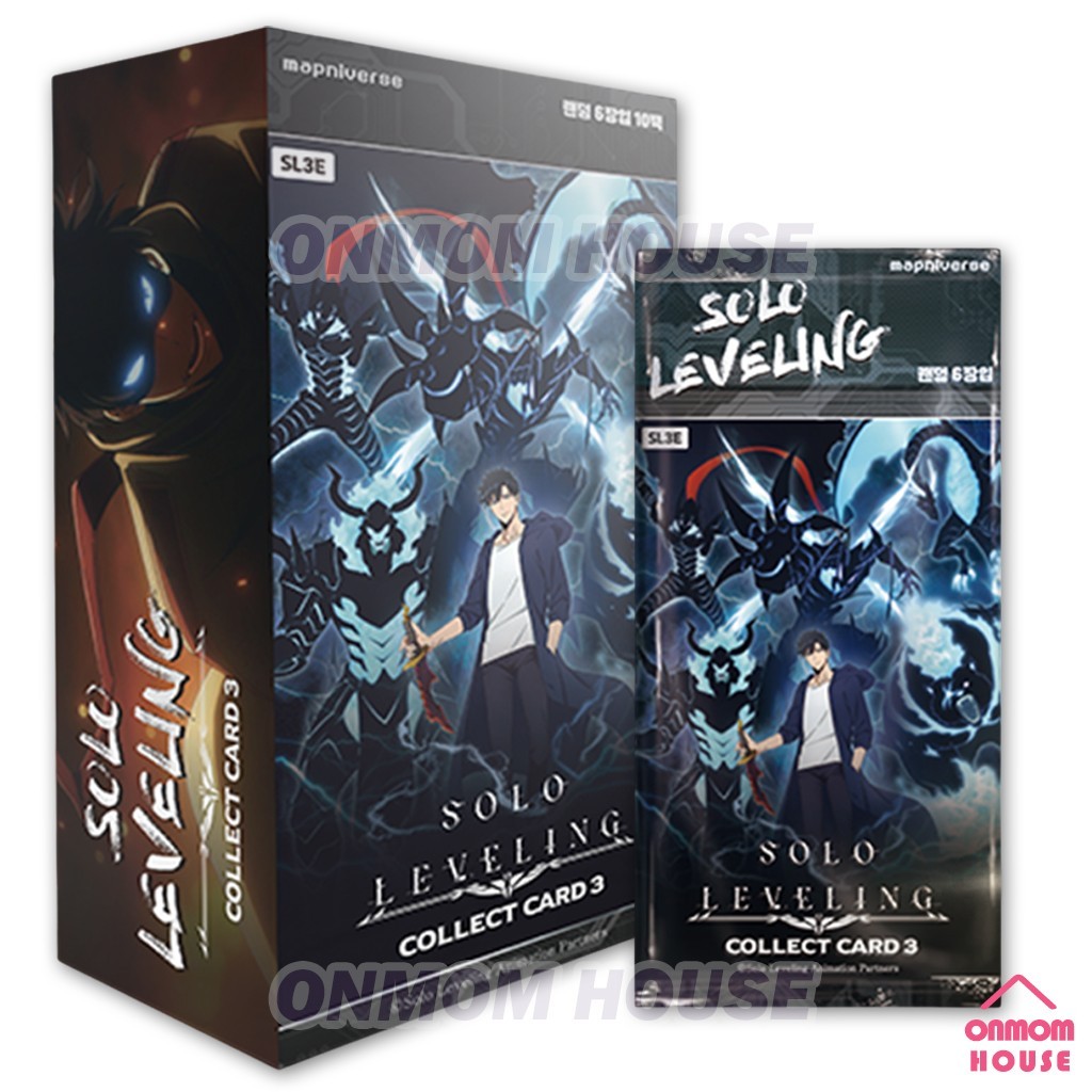Solo Leveling Collect Card Vol.3 Booster Box Korean TCG 1Box