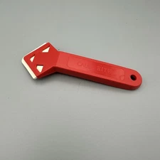 Caulk Rite Caulking Tool Set of 10 - Red Plastic Caulk Remover Finisher