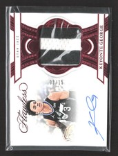2024 Panini Flawless Keyonte George #FPA-KGJ Ruby 08/15 Patch Auto