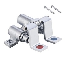 Double Pedal Foot Valve, Commercial Industrial Hand-Free Wash Sink Control